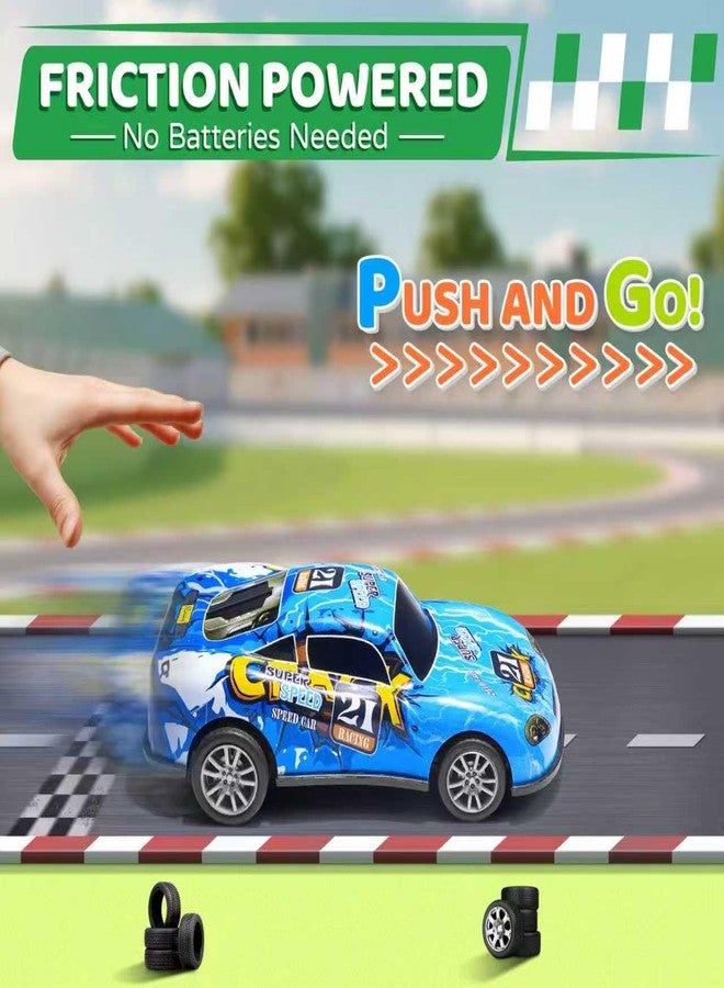 Beestech 4.2" Toy Cars Metal Race Cars Vehicles 9 Pack, Pull Back Cars Toys for Boys, Girls, Toddlers, Kids 2,3,4,5,6,7 Years Old, Party Favors, Teacher Reward Prizes, Boy Birthday Gifts - Image 4